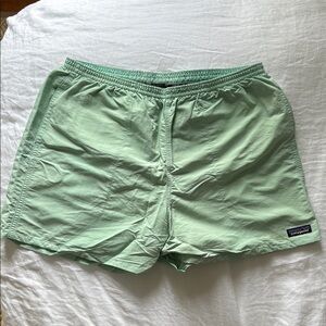 Patagonia Light Green Baggie Men’s Shorts